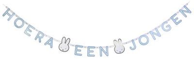Letterslinger Nijntje &apos;Hoera Een Jongen&apos; (3m)