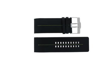 Horlogeband Fossil JR9642 Leder Zwart 36mm Horlogeband Fossil JR9642 Leder Zwart 36mm