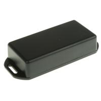 Hammond Electronics 1551KFLBK Euro-behuizing 80 x 40 x 20 ABS Zwart 1 stuk(s) - thumbnail