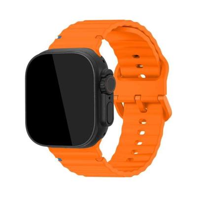 Mobilize Silicon Watch Band - Buckle - for Apple 38/40/41mm - Orange