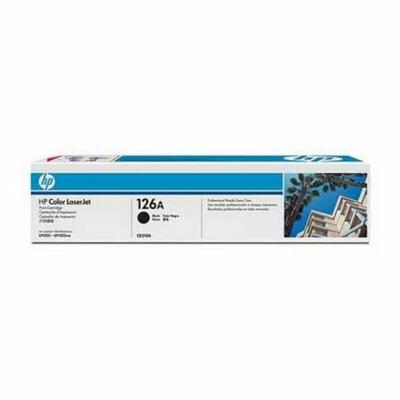 HP 126A originele zwarte LaserJet toner (CE310A) voor HP LaserJet Pro 100 kleuren MFP M175 / 200 kleuren MFP M275 / CP1025 - thumbnail