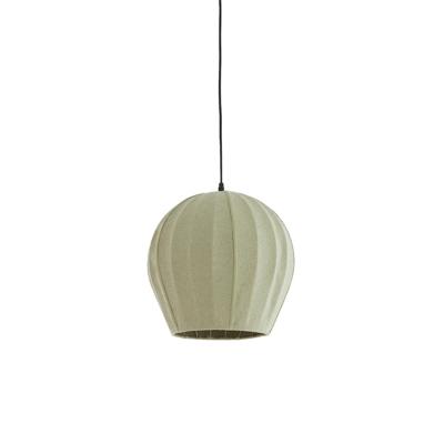 Light & Living Bouclé hanglampZagori Ø 35cm - mint groen - 2989576