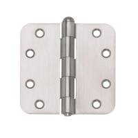BSW scharnier - 76x76 mm - afgerond - gegalvaniseerd ongemonteerd - thumbnail