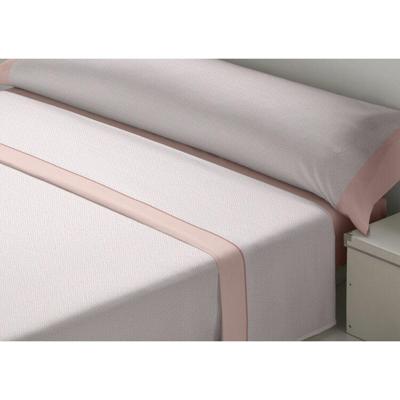 Beddengoedset D'Or JAZMIN Roze Bed van 135 Franela