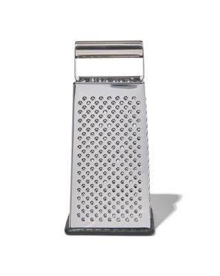 HEMA Rasp vierkant rvs (zilvergrijs)