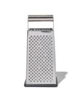 HEMA Rasp vierkant rvs (zilvergrijs) - thumbnail