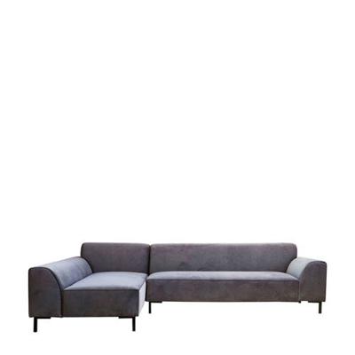4X6 SOFA hoekbank links X1 velours