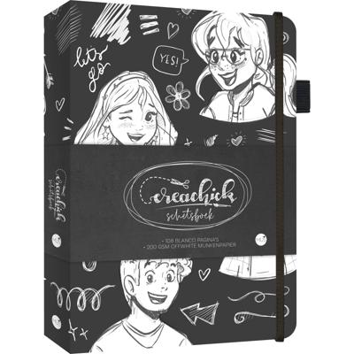 CreaChick schetsboek (Hardback) CreaChick schetsboek (Hardback)