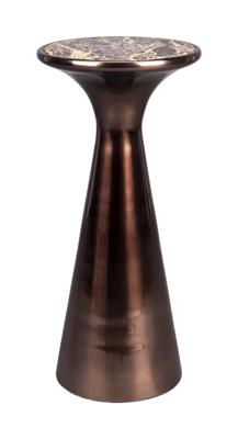 Dutchbone Ronde Bijzettafel 'Mount' Marmer, 25cm