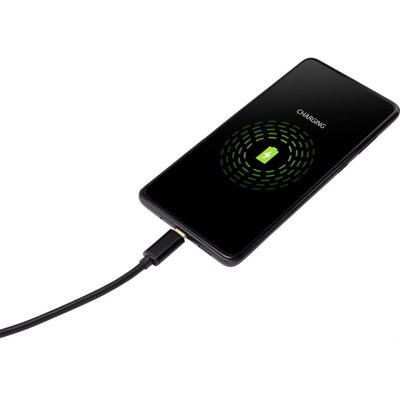 Renkforce USB-kabel USB 2.0 USB-A stekker, USB-C stekker 1.80 m Zwart Stekker past op beide manieren RF-4547682