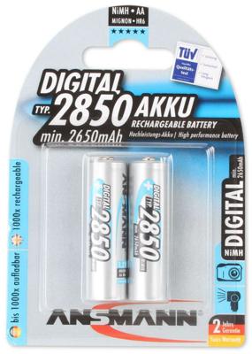 Ansmann 2x 2850mAh Mignon NiMH Accu