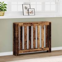 VidaXL Radiatorombouw 104x20x82 cm bewerkt hout oud hout - thumbnail