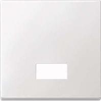 Merten 434819 Wisselschakelaar Afdekking System M Polar-wit 1 stuk(s) - thumbnail