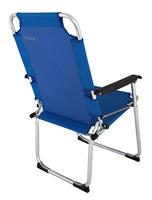 Eurotrail campingstoel Moita 90 x 55 cm aluminium blauw - thumbnail