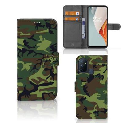 OnePlus Nord N100 | Telefoon Hoesje | Army Dark