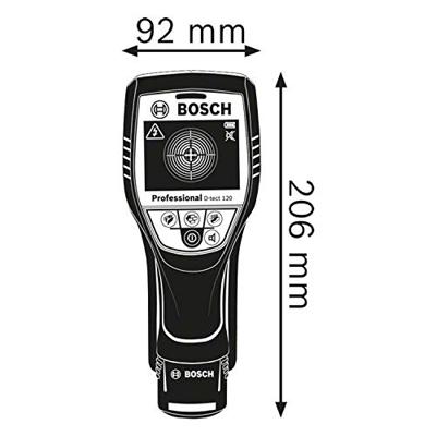 Bosch Professional D-tect 120 Muurscanner 12V 120mm in L-Boxx - 0601081301 - thumbnail