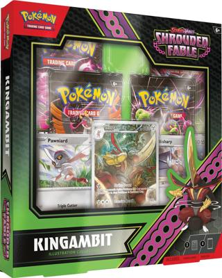 Pokémon Scarlet & Violet Shrouded Fable Illustration Collection Kingambit Pokémon Scarlet & Violet Shrouded Fable Illustration Collection Kingambit