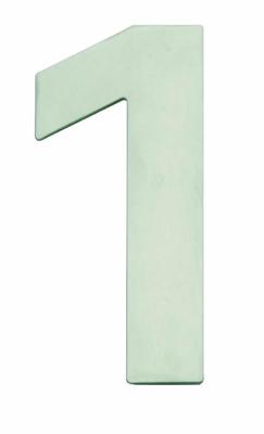 Intersteel Huisnummer 1Numbra 150x2mm RVS - 0035.402071