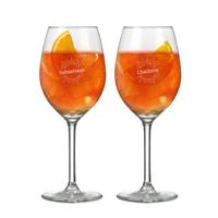 Aperol Spritzglas graveren - 2 stuks - thumbnail