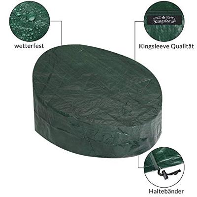 Ligbedhoes Groen 230x180x90/50cm