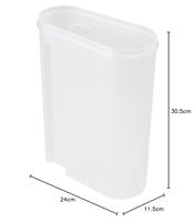 Keeeper Strooibus 24x11,5x30,5cm grijs - thumbnail