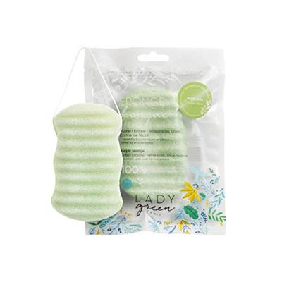 Lady Green Konjac gelaatspons aloe vera 1 Stuks
