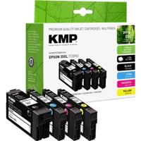 KMP Inktcartridge vervangt Epson 35XL, T3596, T3591, T3592, T3593, T3594 Compatibel Combipack Zwart, Cyaan, Magenta, Geel E226XV 1638,4005 - thumbnail