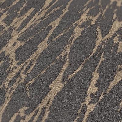 Livingwalls Smart Surfaces - Zwart - Metallic - 395635