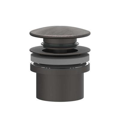 Design Afvoerplug IVY Stop&Go Geborsteld Carbon Black PVD Design Afvoerplug IVY Stop&Go Geborsteld Carbon Black PVD