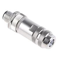 Phoenix Contact 1521261 Sensor/actuator dataconnector M12 Aantal polen (sensoren): 4 Stekker, recht 1 stuk(s) - thumbnail