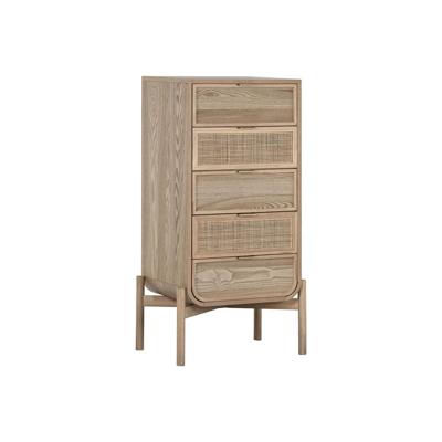 Ladekast Home ESPRIT Rotan Spar Tropisch 52 x 35 x 100 cm