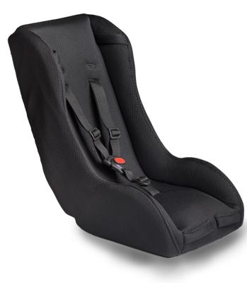Melia comfort 4s babyschaal - fietskar/bakfiets - 90 cm - zwart