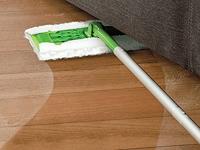 Swiffer vloerreiniger 3D Clean starterkit, met 4 droge en 2 vochtige stofdoekjes - thumbnail