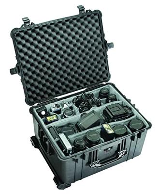 Peli 1620 Professionele Trolley Transport Koffer Voor Drones, Foto- En Videoapparatuur, Ip67 Water- En Stofdicht, Capaciteit: 72L, Gemaakt In Duitsland, Met Klittenband Vakverdeling, Kleur: Zwart