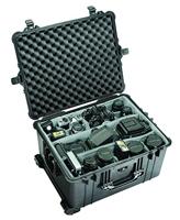 Peli 1620 Professionele Trolley Transport Koffer Voor Drones, Foto- En Videoapparatuur, Ip67 Water- En Stofdicht, Capaciteit: 72L, Gemaakt In Duitsland, Met Klittenband Vakverdeling, Kleur: Zwart - thumbnail