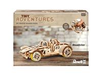 Revell 00615 Tiny Adventures - Roadster Auto (bouwpakket) Hout - thumbnail