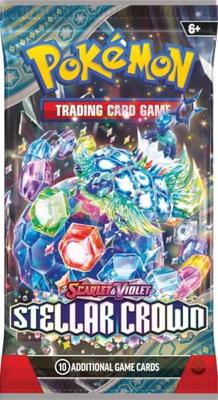 Pokemon TCG Stellar Crown Booster Pack Pokemon TCG Stellar Crown Booster Pack
