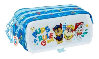 Pennenetui met 3 vakken The Paw Patrol Pups rule Blauw 21,5 x 10 x 8 cm Pennenetui met 3 vakken The Paw Patrol Pups rule Blauw 21,5 x 10 x 8 cm