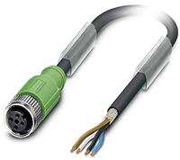 Phoenix Contact 1500716 Sensor/actuator connector, geassembleerd M12 Aantal polen (sensoren): 4 Bus, recht 10.00 m 1 stuk(s) - thumbnail