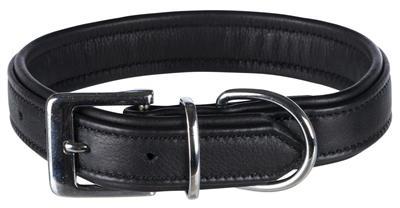 TRIXIE HALSBAND HOND ACTIVE COMFORT LEER ZWART 52-63X3,5 CM TRIXIE HALSBAND HOND ACTIVE COMFORT LEER ZWART 52-63X3,5 CM