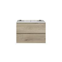 Badkamermeubelset Gliss Zeus 80 cm Licht Grijs Eiken - thumbnail