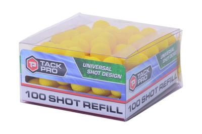 Tack Pro shot refill 100 ballen