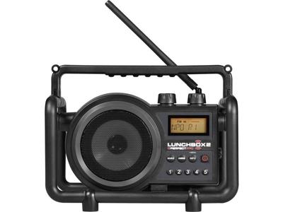PerfectPro Lunchbox 2 Bouwradio FM, AM AUX Spatwaterbestendig, Stofdicht, Stofvast Zwart PerfectPro Lunchbox 2 Bouwradio FM, AM AUX Spatwaterbestendig, Stofdicht, Stofvast Zwart