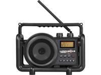 PerfectPro Lunchbox 2 Bouwradio FM, AM AUX Spatwaterbestendig, Stofdicht, Stofvast Zwart - thumbnail