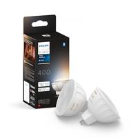 Ledlamp Philips Wit G 400 lm 2 Stuks (2200K) (6500 K) - thumbnail