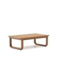 Kave Home Outdoor Salontafel 'Sacaleta' Eucalyptushout, 100 x 60cm - thumbnail