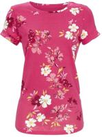 Fuchsia gebloemd pyjamashirt Ringella - thumbnail