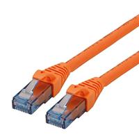 ROLINE Patchkabel Cat.6A UTP, Component Level, LSOH, oranje, 1 m - thumbnail