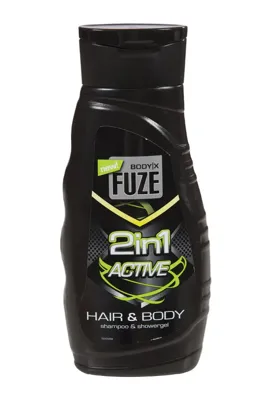 Body-X Fuze Body&Hair Wash 300ml Active