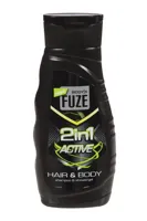 Body-X Fuze Body&Hair Wash 300ml Active - thumbnail